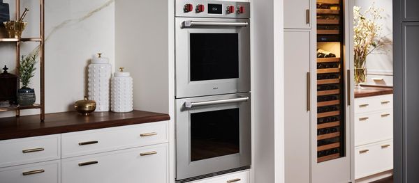 The Wolf DO3050PM_S_P oven in a kitchen